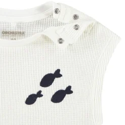Honingraat top met losse pasvorm voor babyjongens