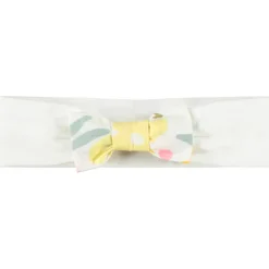 Hoofdband met jungleprint en strik voor meisjes