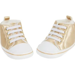 Hoogwaardige sneakers met metallic effect meisjes