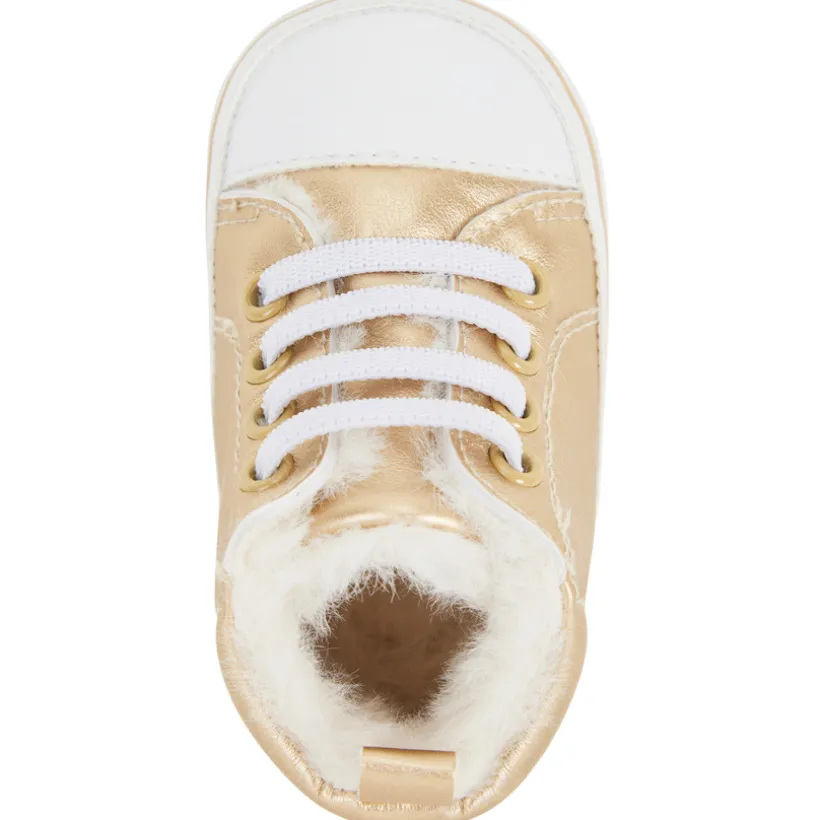 Hoogwaardige sneakers met metallic effect meisjes