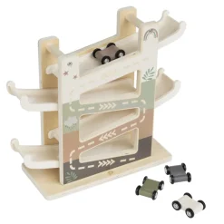 Houten auto glijbaan Little Savane