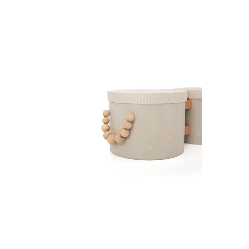 Houten bongomuziek nougat