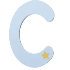 Houten decoratieve letter C