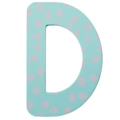 Houten decoratieve letter D