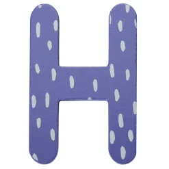 Houten decoratieve letter H