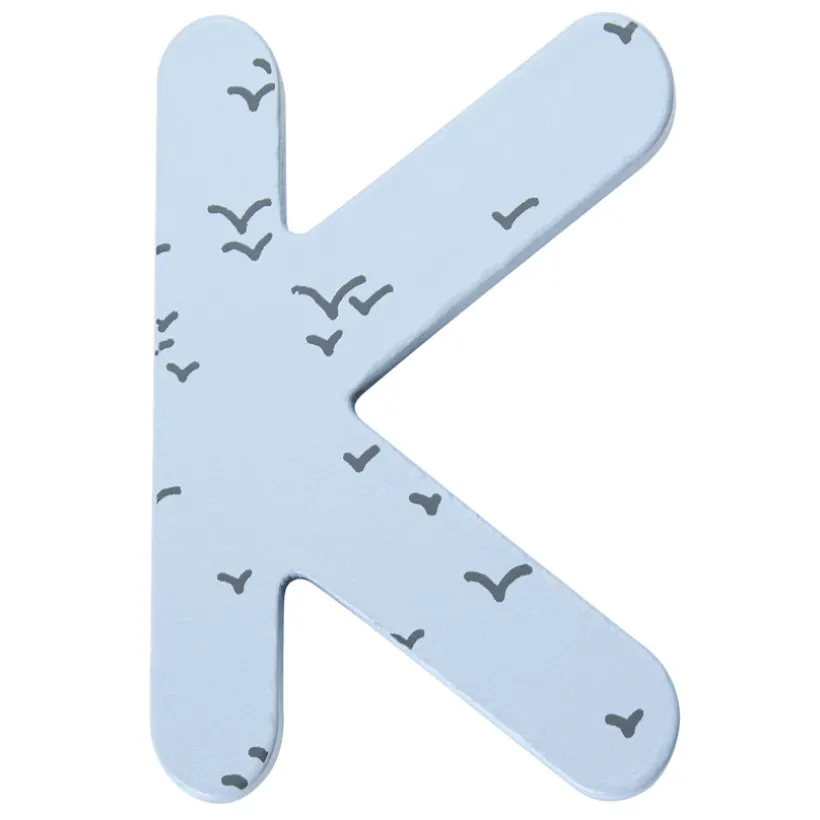 Houten decoratieve letter K