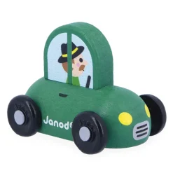 Houten Groene Auto Boerderij Cross Roads