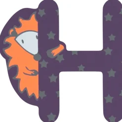 Houten letter H