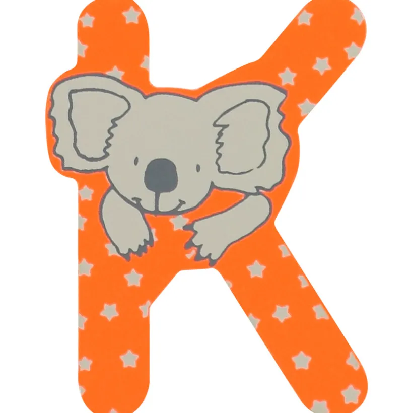 Houten letter K