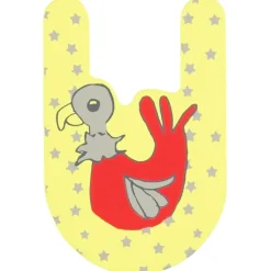 Houten letter U