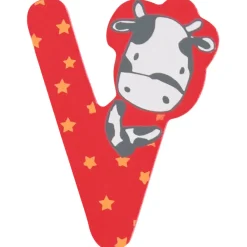 Houten letter V
