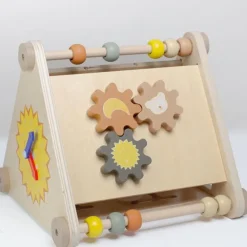 Houten multi-activiteiten driehoek - Trois Kilos Sept - Multicolor