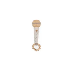 Houten muziekmicrofoon Nougat