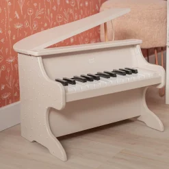 Houten muziekpiano Nougat