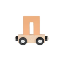 Houten "PI" wagon - bruin