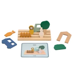 Houten ruimtelijk inzichtspel
