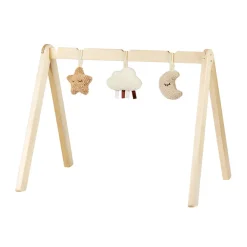 Houten speelboog met speeltjes - Teddy