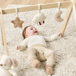Houten speelboog met speeltjes - Teddy