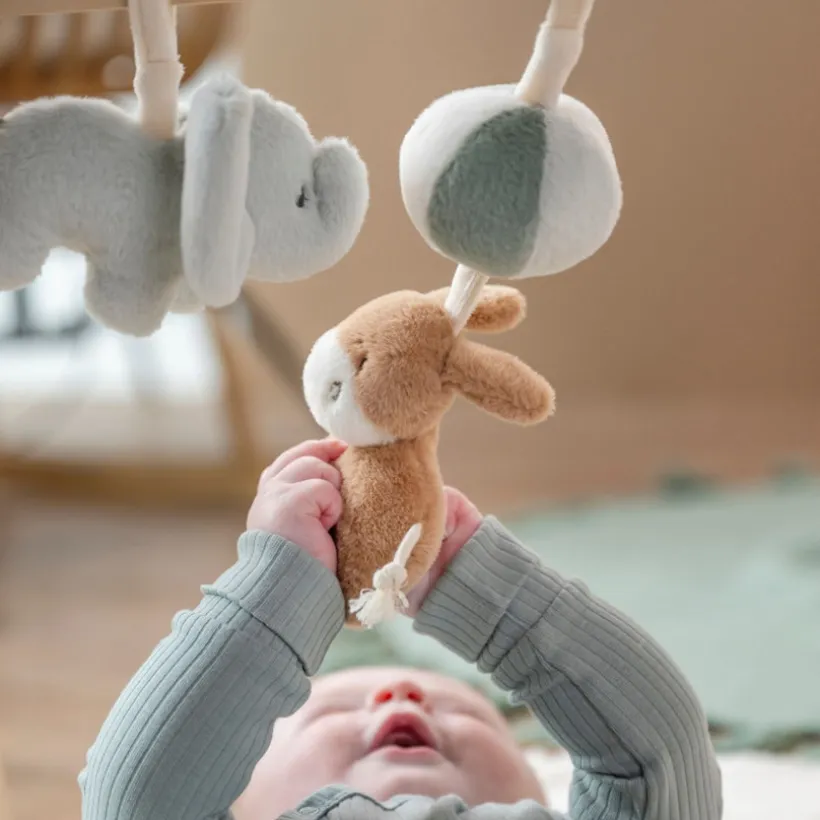 Houten speelboog met 3 speeltjes Loulou