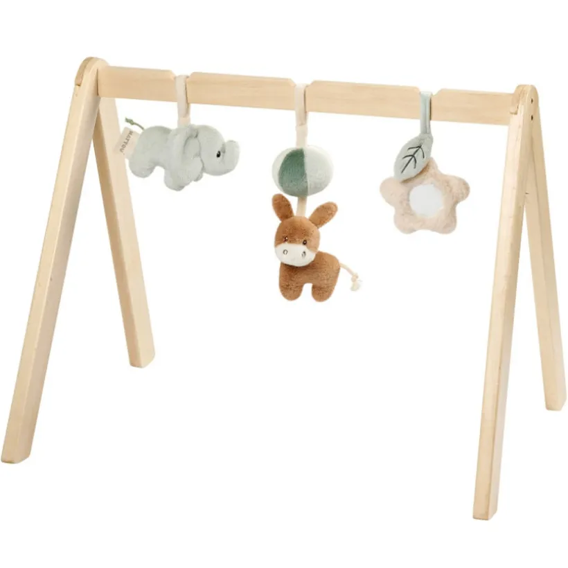 Houten speelboog met 3 speeltjes Loulou