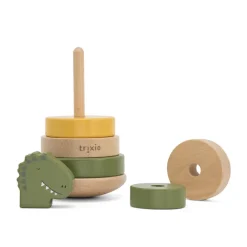 Houten stapeltoren - Mr. Dino