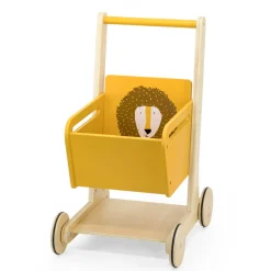 Houten winkelwagen - Mr. Lion