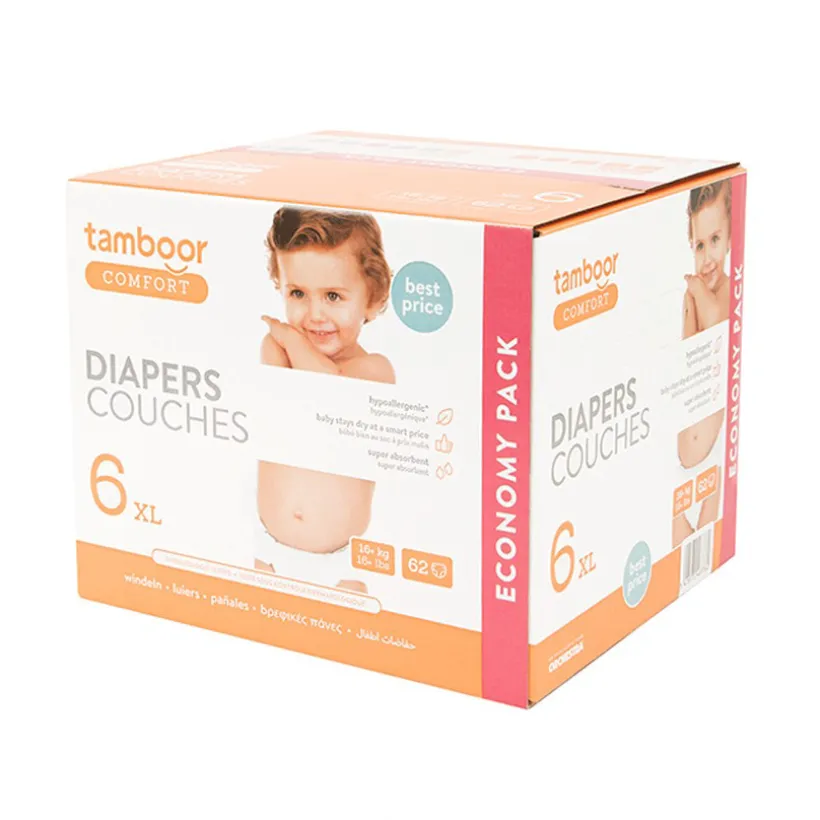 Hypoallergene luier Comfort maat 6 - x62