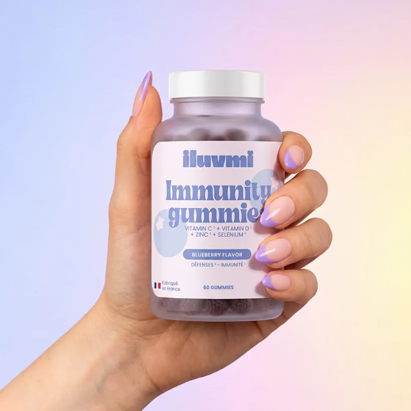 Immuniteit Gummies met bosbessensmaak - 60 gummies
