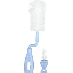 2-in-1 flessenborstel en fopspeenborstel YUMMIX blauw