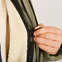 2-in-1 parka met sherpa vest jongens