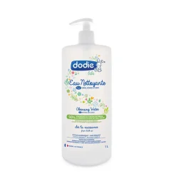 3-in-1 reinigingswater voor baby, 1L, met biologische toverhazelaar, aloë vera en katoenextract