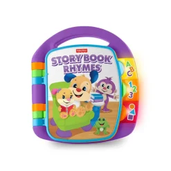 Interactief rijmboek Fisher-Price voor baby’s vanaf 6 maanden