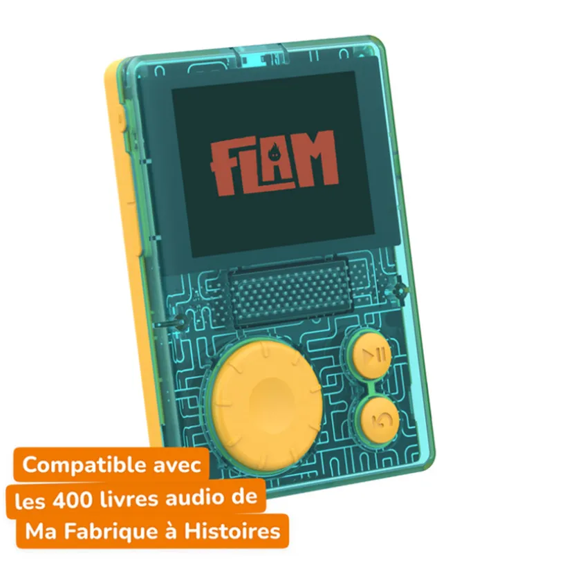 Interactieve audioverhalen-speler Flam Franstalige Versie