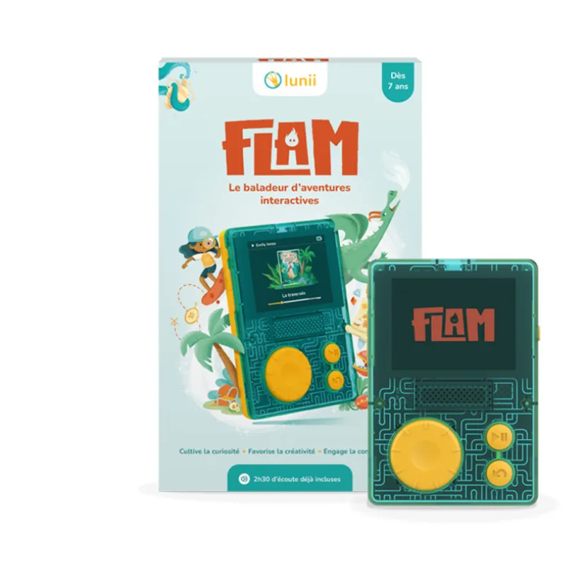Interactieve audioverhalen-speler Flam Franstalige Versie