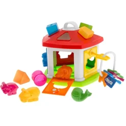 3-in-1-vormenspel Dierenhuisje