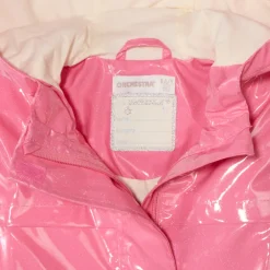 Iridescente parka met capuchon meisjes