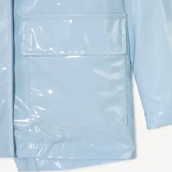 Iridescente parka met capuchon meisjes
