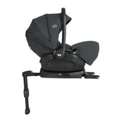 i-Size-autostoel Baby i-Level Pro Ebony met achterwaartse installatie en zacht inlegkussen