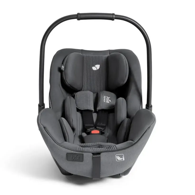 i-Size-autostoel Baby i-Level Pro Ebony met achterwaartse installatie en zacht inlegkussen