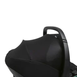i-Size-autostoel Kory Essential black van Chicco, lichte babyschaal met ergonomische newborn inleg en achterwaartse zitpositie