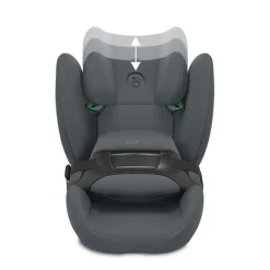 i-Size-autostoel Pallas B met impactbouclier cobblestone grey