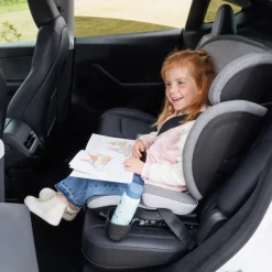 i-Size-autostoel Peak Xelium grijs 100-150 cm met dubbele Isofix-vergrendeling