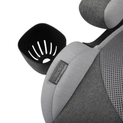 i-Size-autostoel Peak Xelium grijs 100-150 cm met dubbele Isofix-vergrendeling