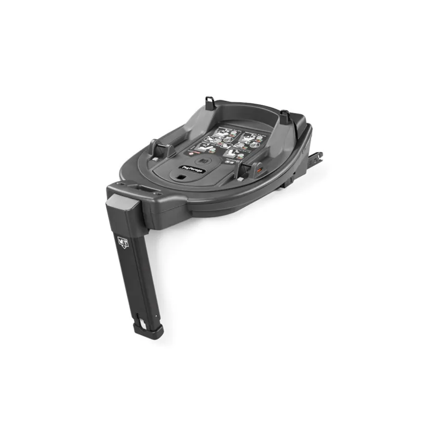 i-Size Giro basis zwart met Isofix en steunpoot, draaivoet voor eenvoudige installatie