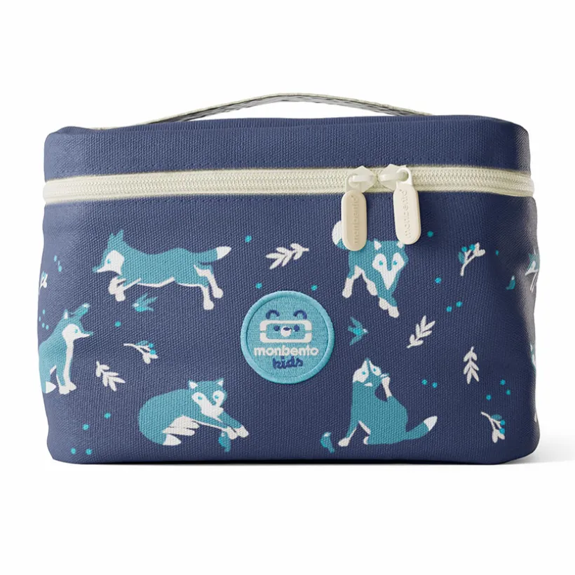 Isotherme lunchtas Frosty Blauw Wolf