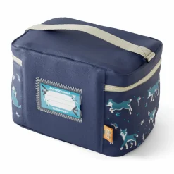 Isotherme lunchtas Frosty Blauw Wolf