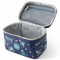 Isotherme lunchtas Frosty Blauw Wolf
