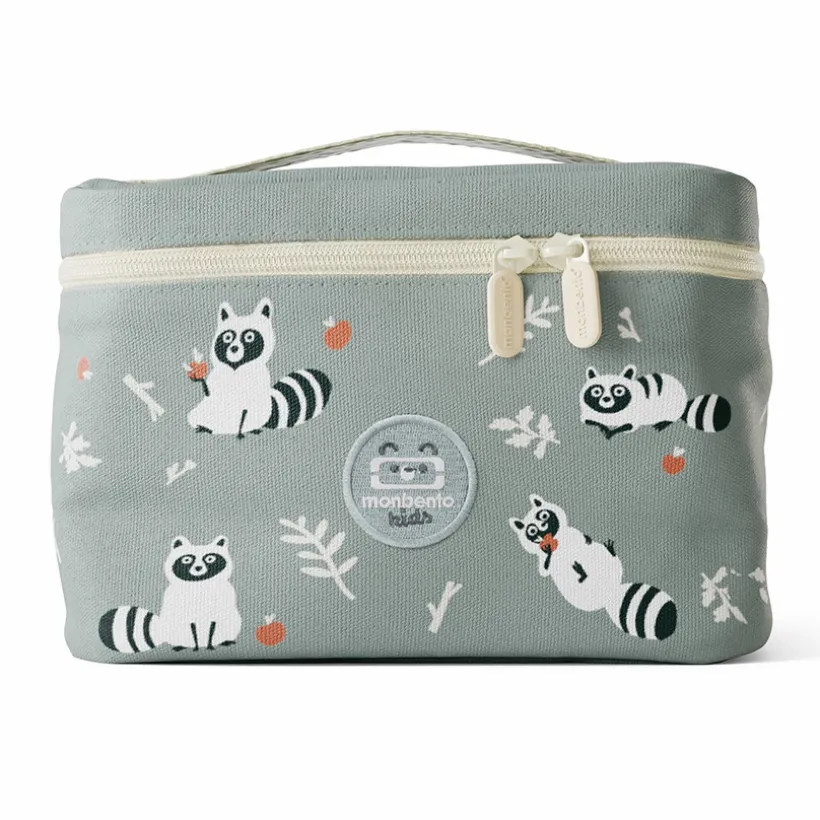 Isotherme lunchtas Frosty Groen Raccoon