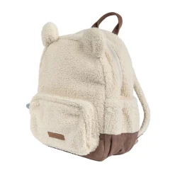 Isotherme rugzak met sherpa-lusjes effect Roi des Forêts beige