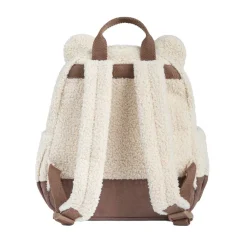 Isotherme rugzak met sherpa-lusjes effect Roi des Forêts beige